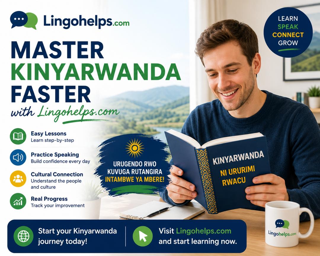 Master Kinyarwanda Faster with Lingo Helps