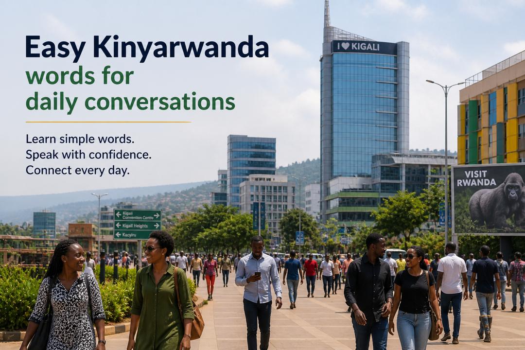 Easy Kinyarwanda Words for Daily Conversations (Powered by LingoHelps)