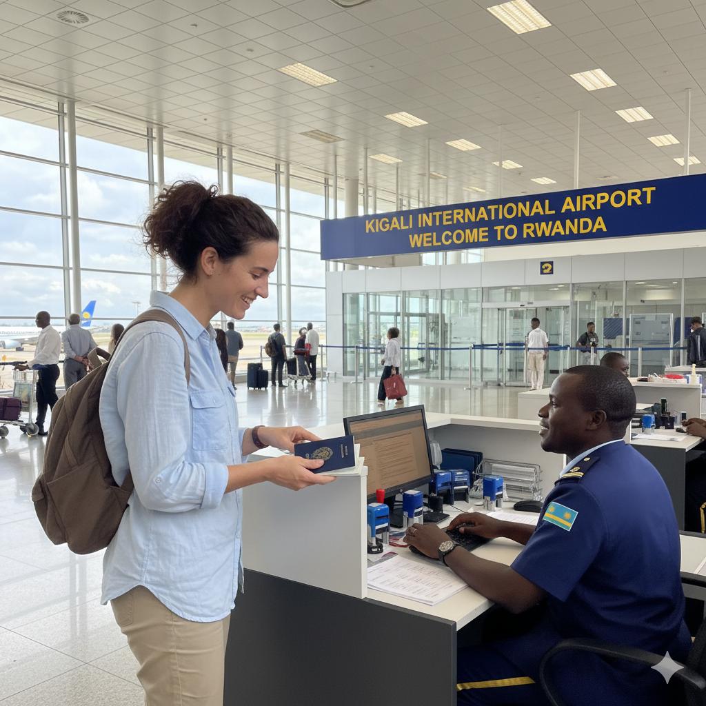 Leçon 2 de Kinyarwanda: À l’aéroport — Ku kibuga cy’indege